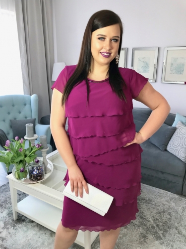 Sukienka na komunię plus size
